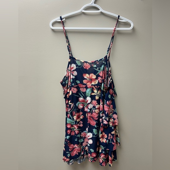 Women’s Floral Mini Dress - Picture 3 of 3
